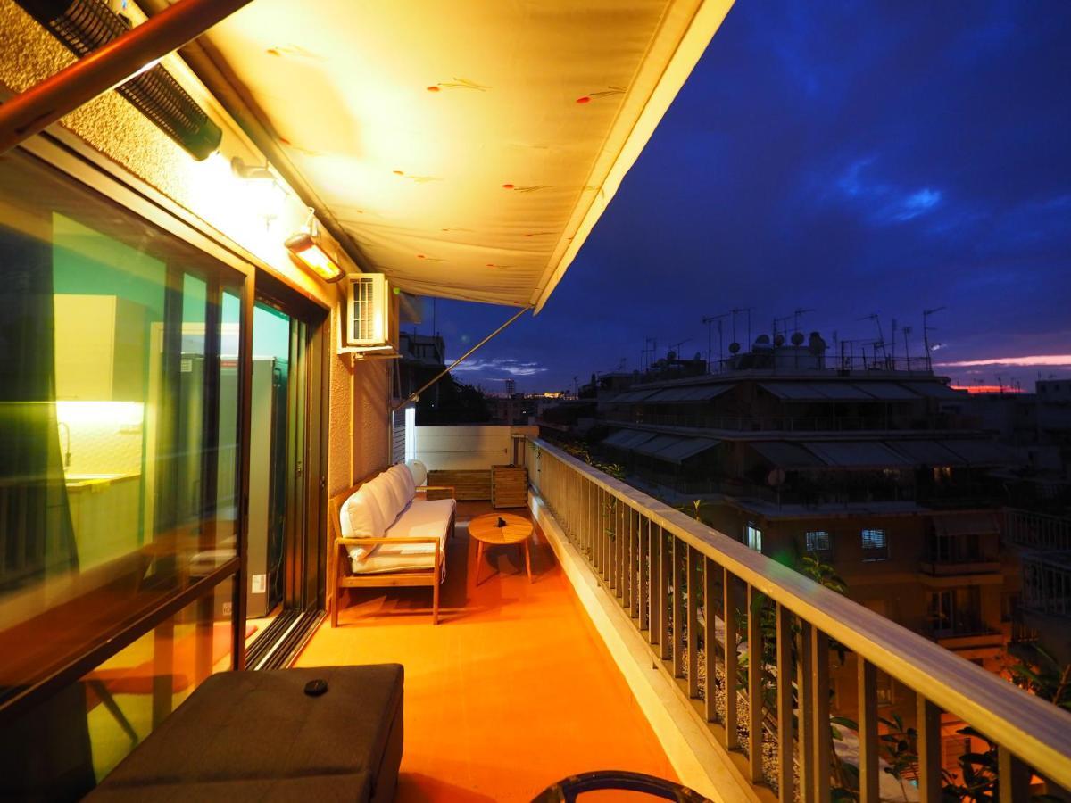 Sophia's Penthouse With Jacuzzi And Acropolis View From Big Terrace Apartment *