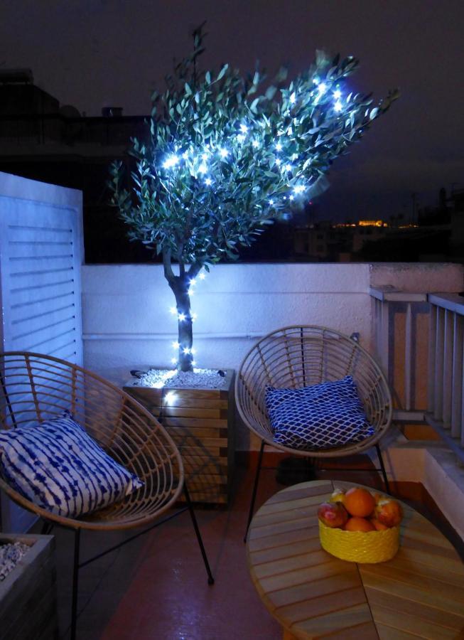 Apartment Sophia's Penthouse With Jacuzzi And Acropolis View From Big Terrace