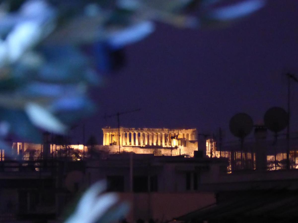 Sophia's Penthouse With Jacuzzi And Acropolis View From Big Terrace
