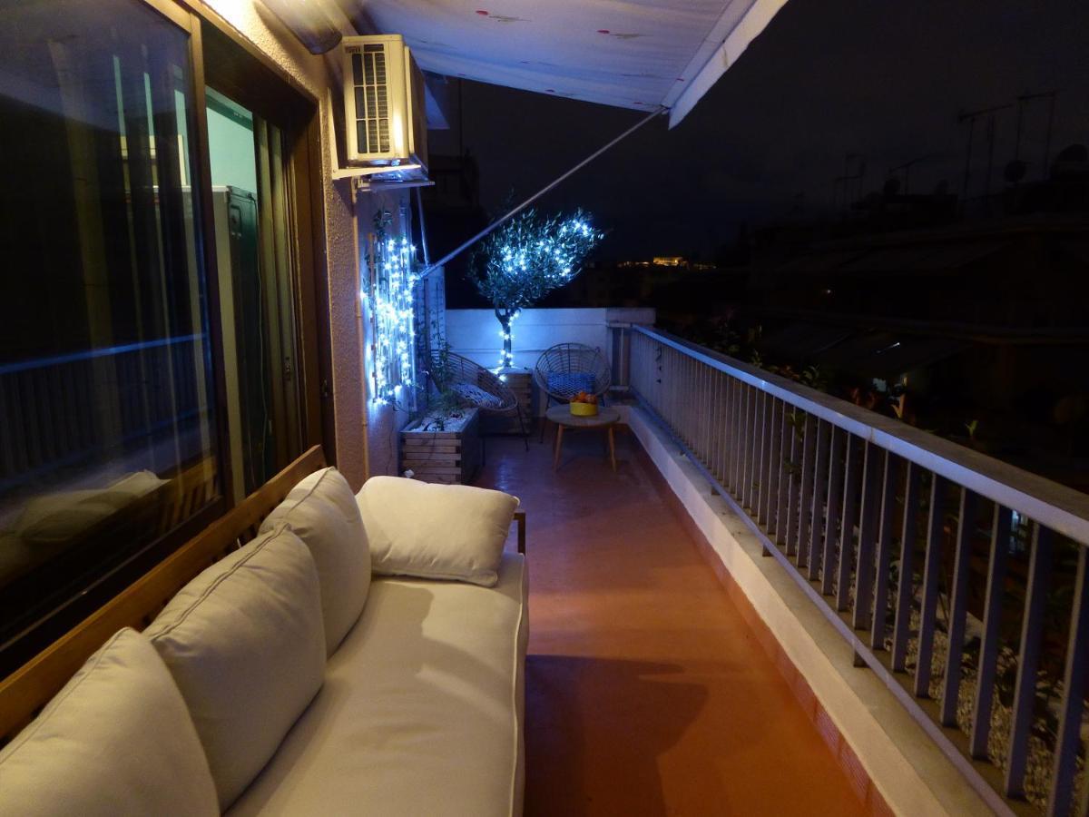 Sophia's Penthouse With Jacuzzi And Acropolis View From Big Terrace