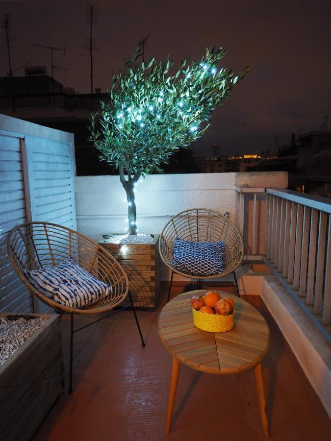 Sophia's Penthouse With Jacuzzi And Acropolis View From Big Terrace *